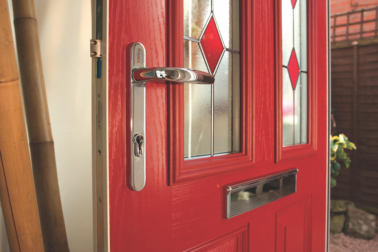 Red Dales entrance door