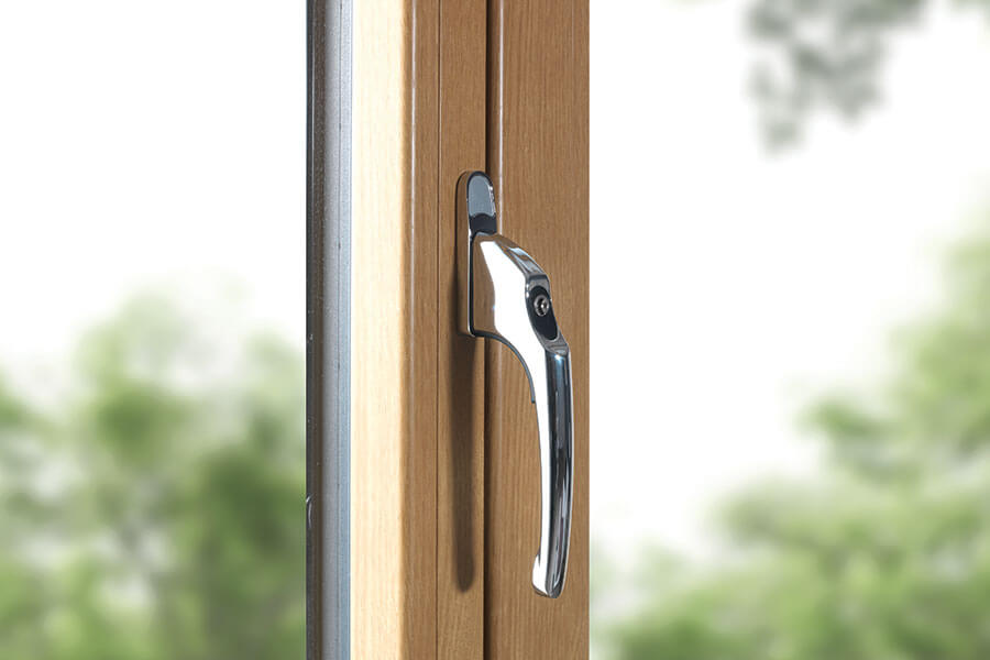 Flush sash handle
