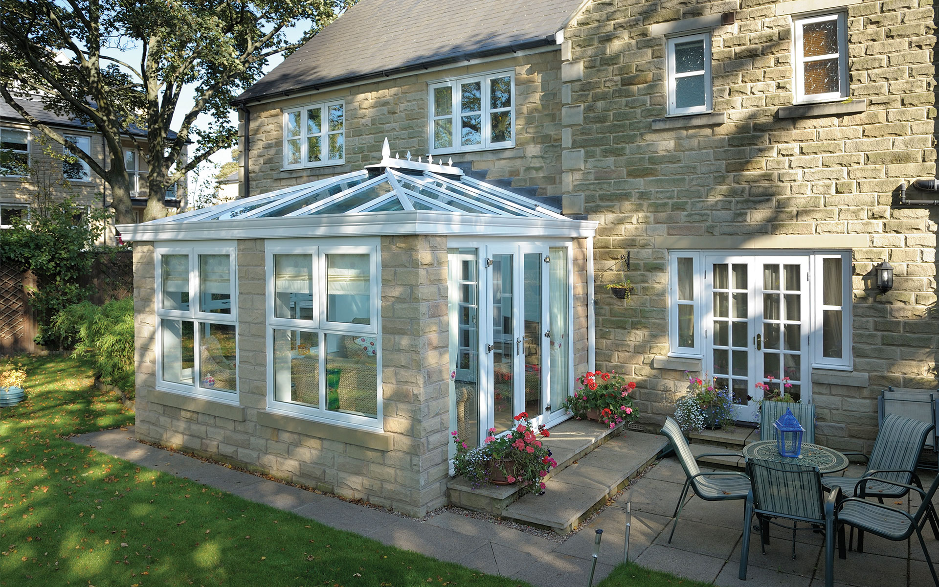 Orangeries white uPVC