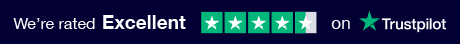 We're rated Excellent on Trustpilot