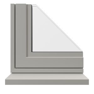 Agate prestige aluminium window