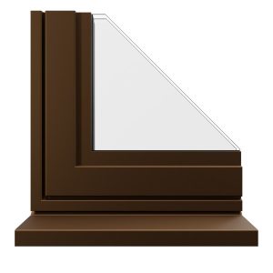 Bronze prestige aluminium window