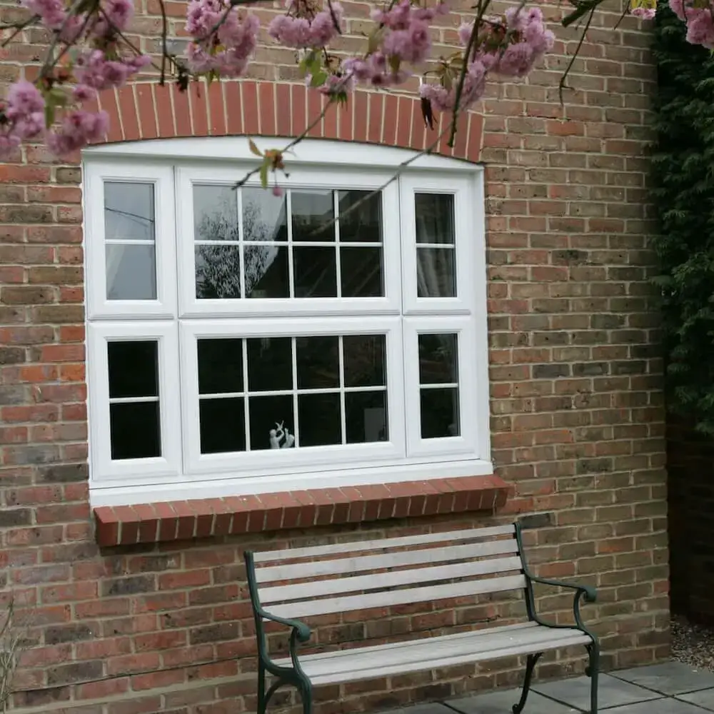 White uPVC Logik windows